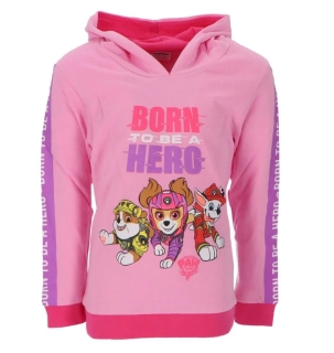Dívčí mikina Paw patrol  vel. 104/110,110/116 růžová