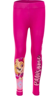 Dívčí legíny Paw Patrol vel. 92,122/128 tmavě růžové 
