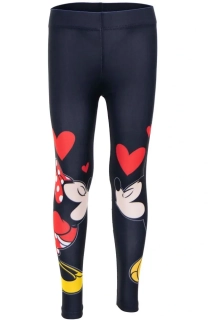 Dívčí legíny Minnie vel. 92,110/116 tmavě modré
