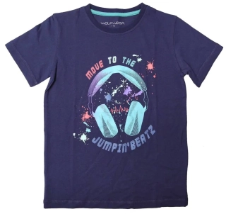 Chlapecké tričko Wolf S2402 vel. 116,122 tmavě modré