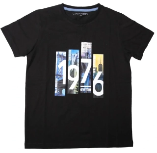 Chlapecké tričko Wolf S2403A vel. 134,140,152,158 černé