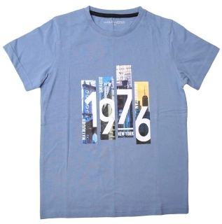 Chlapecké tričko Wolf S2403A vel. 134-164 modré