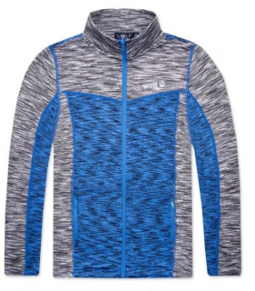 Funkční chlapecká mikina Wolf M2442 vel. 116-152 modrá