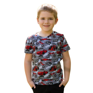 Chlapecké tričko Betty mode vel. 140 formule šedé