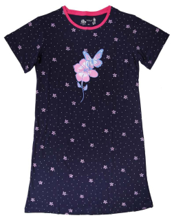 Dívčí noční košile Wolf S2482 vel. 158,164 tmavě modrá