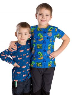 Chlapecké tričko Betty mode vel. 92-128 dino astronaut