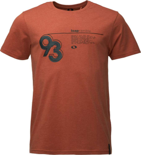 Pánské tričko Loap Besnur vel. M cihlové