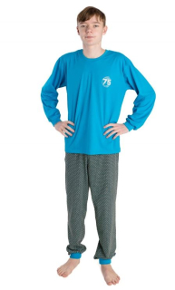 Chlapecké pyžamo Betty Mode č. 75 vel. 170 tyrkysové