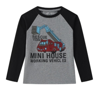 Chlapecké triko Wolf S2431A vel. 98-128 šedé