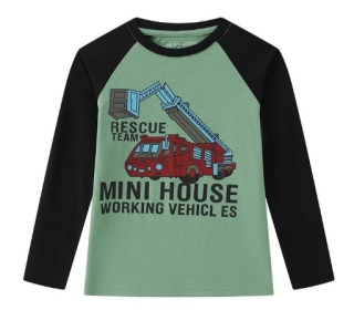 Chlapecké triko Wolf S2431A vel. 98,128 zelené