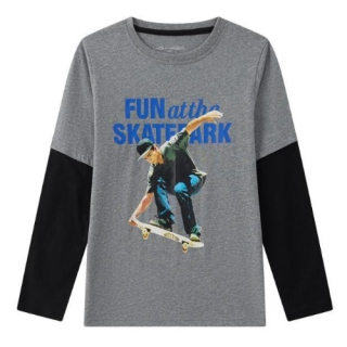 Chlapecké triko Wolf S2433A vel. 134-146 šedé