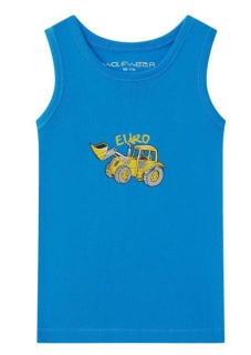 Chlapecké tílko spodní Wolf S2462 vel. 110/116-134/140 modré