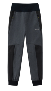 Dětské softshellové kalhoty Wolf s fleecem B2499C vel. 104 šedé