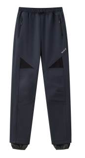 Chlapecké softshellové kalhoty Wolf s fleecem B2496 vel. 128 šedé