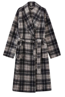 Pánský župan Wolf Z2496 vel. M-XXL šedý káro