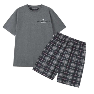 Letní pánské pyžamo Wolf S2475C vel. M,XL,XXL šedé