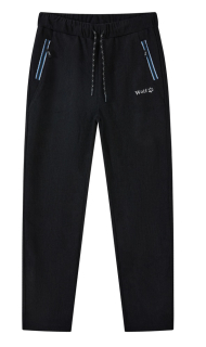 Chlapecké zateplené manšestrové kalhoty Wolf T2427 vel. 158 černé