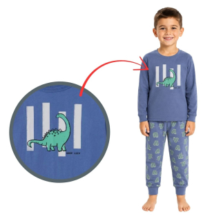 Chlapecké pyžamo Wolf S2455B vel. 104-134 modré