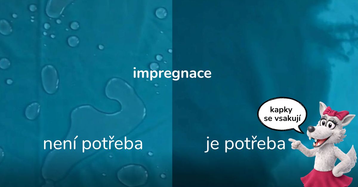 Impregnace softshellového oblečení