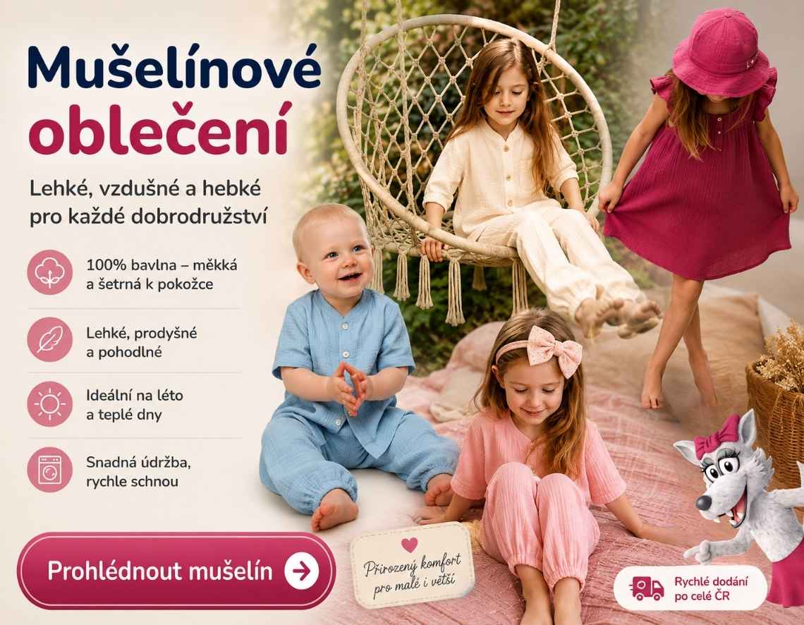 Mušelínové oblečení