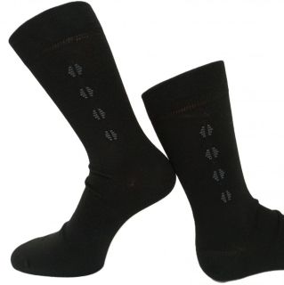 České pánské ponožky CLASSIC - černé