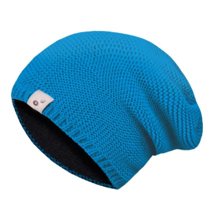 Pletená čepice Unuo tyrkysová