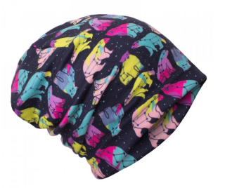 Fleecová čepice Unuo souhvězdí medvědi - dívčí