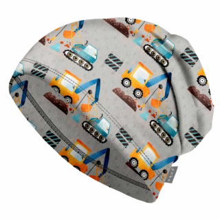 Fleecová čepice Unuo bagry