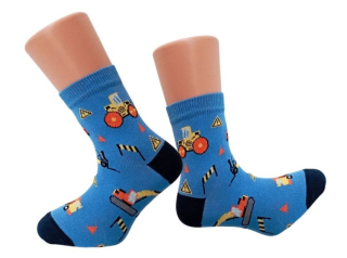 České chlapecké ponožky BAGR modré 29-32